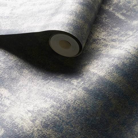 Sontuoso Midnight Wallcovering by Clarke & Clarke 