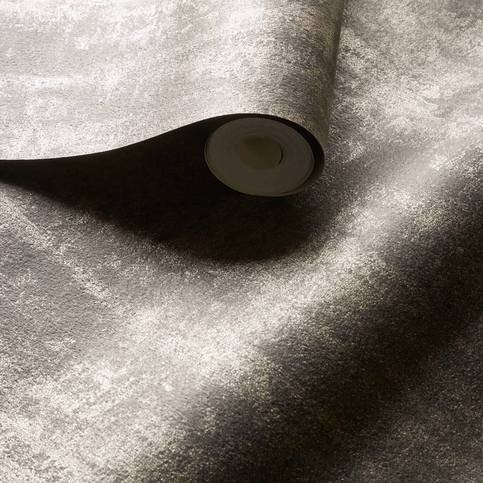 Sontuoso Noir Wallcovering by Clarke & Clarke 