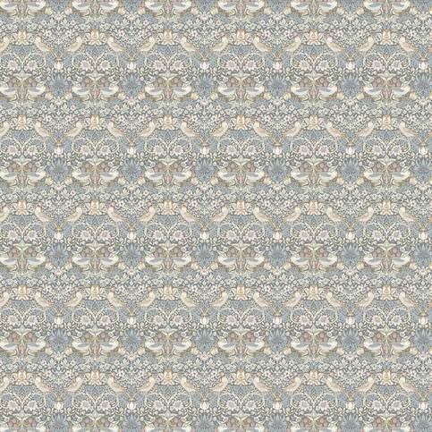 Strawberry Thief Slate/Bush Fabric by Clarke & Clarke 
