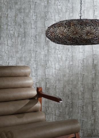 Tree Bark Birch Wallcovering by Clarke & Clarke 