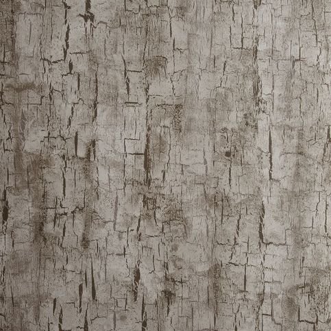 Tree Bark Pewter Wallcovering by Clarke & Clarke 