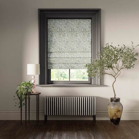 Willow Boughs Mineral Fabric by Clarke & Clarke 