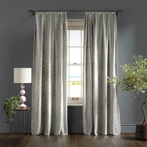 Willow Boughs Mineral Fabric by Clarke & Clarke 