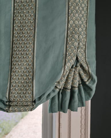 Andorra Stripe Old Blue by Colefax and Fowler