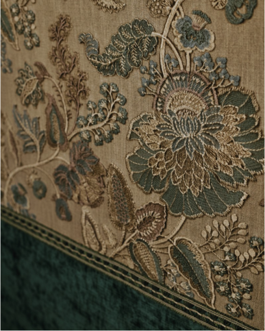 Cassia Old Blue/Natural by Colefax and Fowler