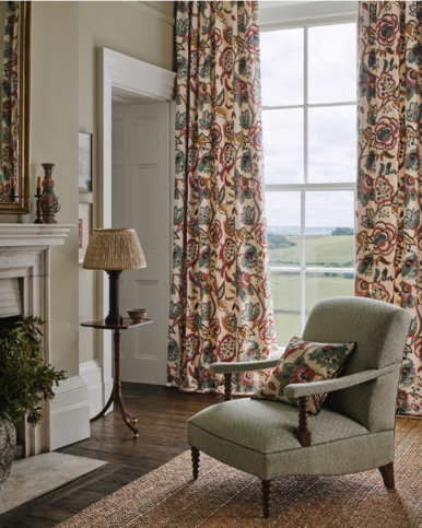 Clancey Aqua by Colefax and Fowler