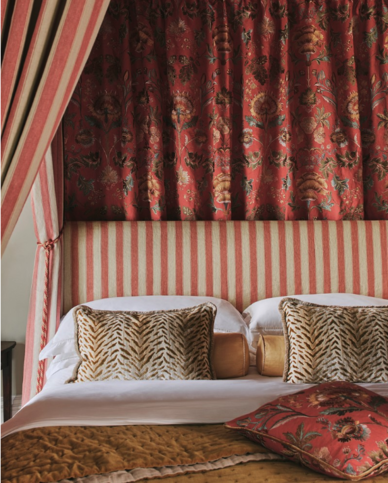 Dianthus Red by Colefax and Fowler