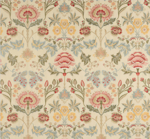 Dianthus Red/Green by Colefax and Fowler