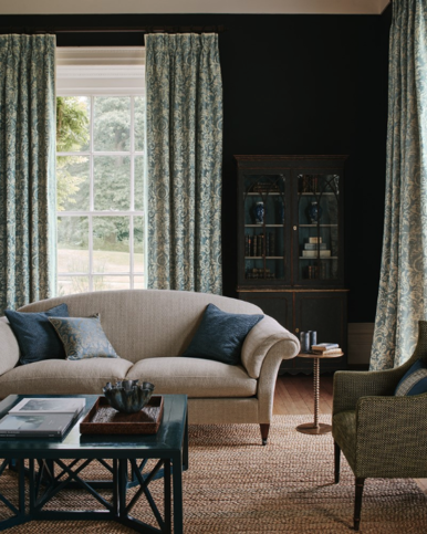 Marius Blue by Colefax and Fowler