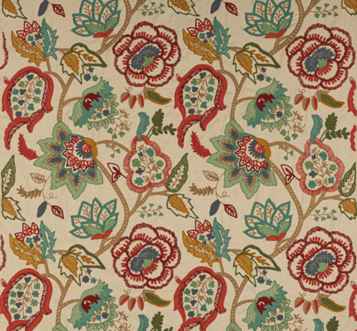 Nerello Red/Green by Colefax and Fowler