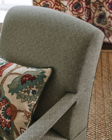 Nerello Red/Green by Colefax and Fowler