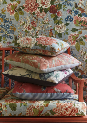 Olivia Red by Colefax and Fowler