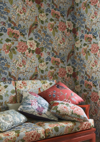 Olivia Red by Colefax and Fowler