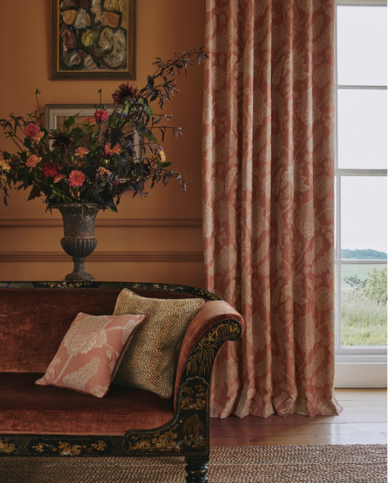 Sereni Red by Colefax and Fowler