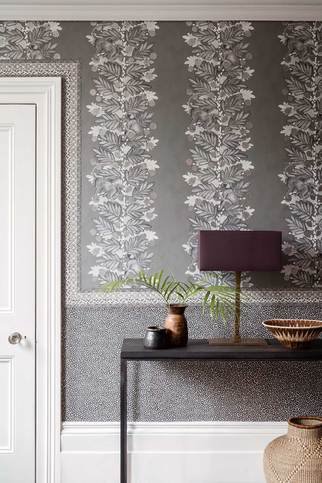 Ardmore Black and White Border Wallcovering by Cole & Son 