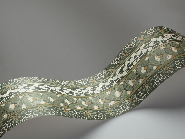 Ardmore Olive Border Wallcovering by Cole & Son 