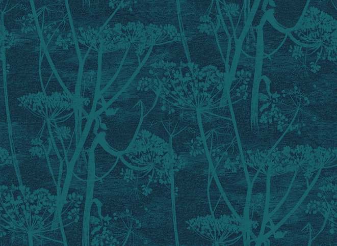 Cow Parsley Velvet Fabric by Cole & Son 