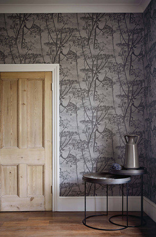 Cow Parsley Wallcovering by Cole & Son 