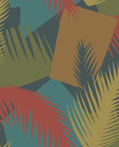 Deco Palm Wallcovering by Cole & Son