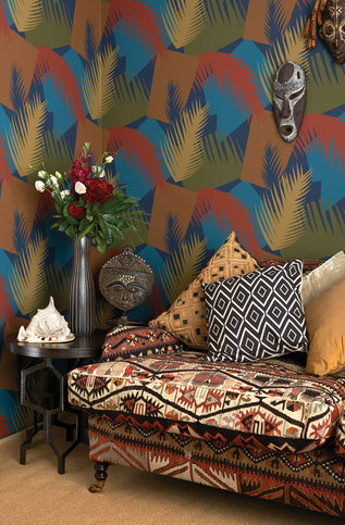 Deco Palm Wallcovering by Cole & Son