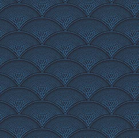Feather Fan Jacquard Fabric by Cole & Son 