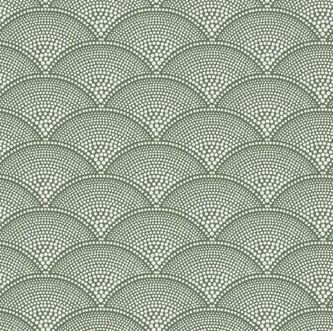 Feather Fan Jacquard Fabric by Cole & Son 