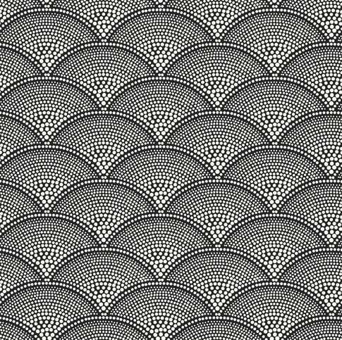 Feather Fan Jacquard Fabric by Cole & Son 