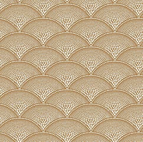 Feather Fan Jacquard Fabric by Cole & Son 