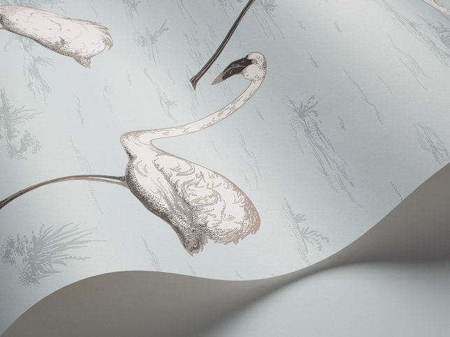 Flamingos Wallcovering by Cole & Son