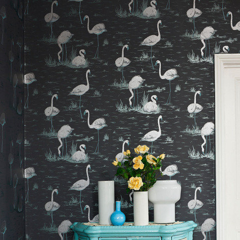 Flamingos Wallcovering by Cole & Son