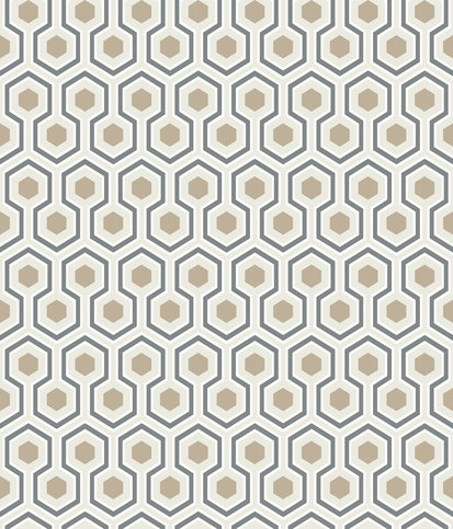 Hicks' Hexagon Wallcovering by Cole & Son