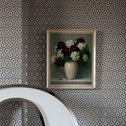 Hicks' Hexagon Wallcovering by Cole & Son