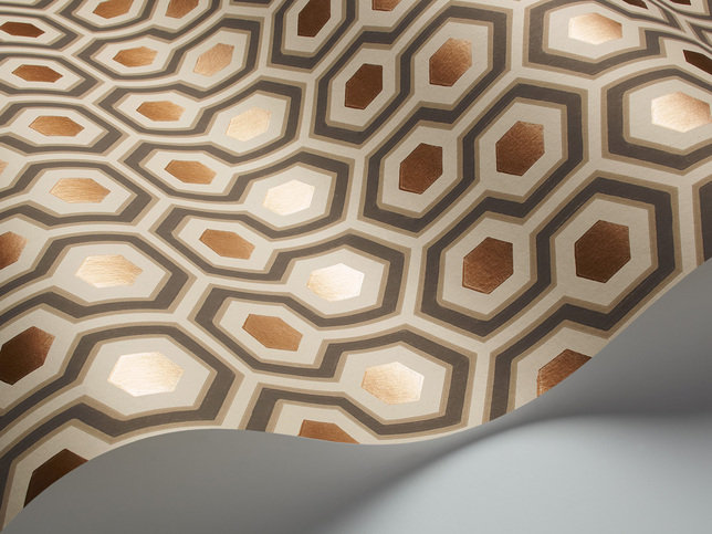 Hicks' Hexagon Wallcovering by Cole & Son