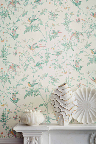 Hummingbirds Wallcovering by Cole & Son 