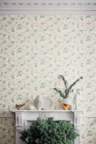Hummingbirds Wallcovering by Cole & Son 
