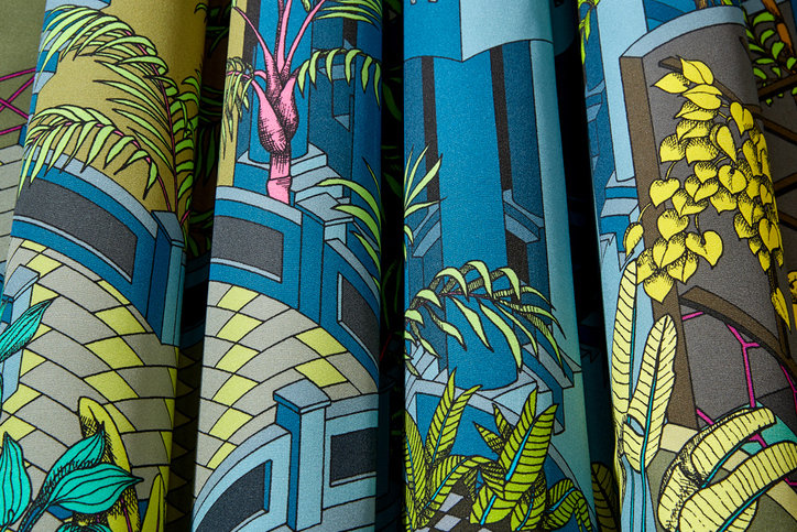 Miami 100% Cotton Fabric by Cole & Son 