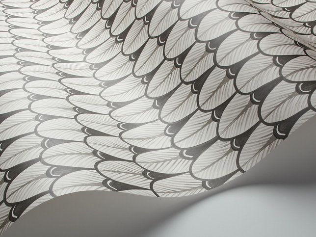 Narina Black and White Wallcovering by Cole & Son 