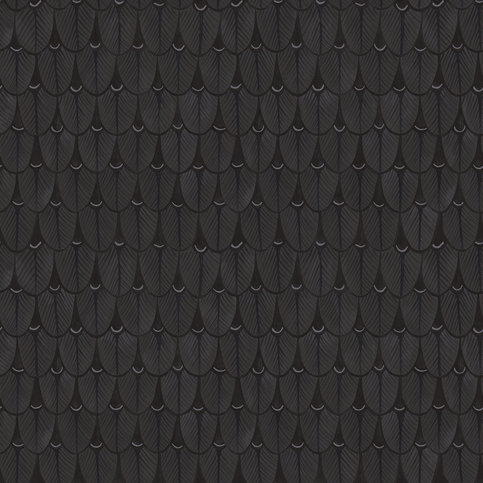 Narina Charcoal Wallcovering by Cole & Son 