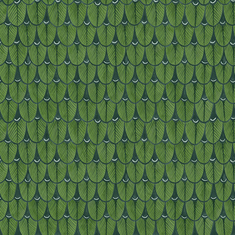 Narina Green Wallcovering by Cole & Son 