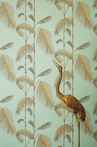 Palm Leaves Wallcovering by Cole & Son 
