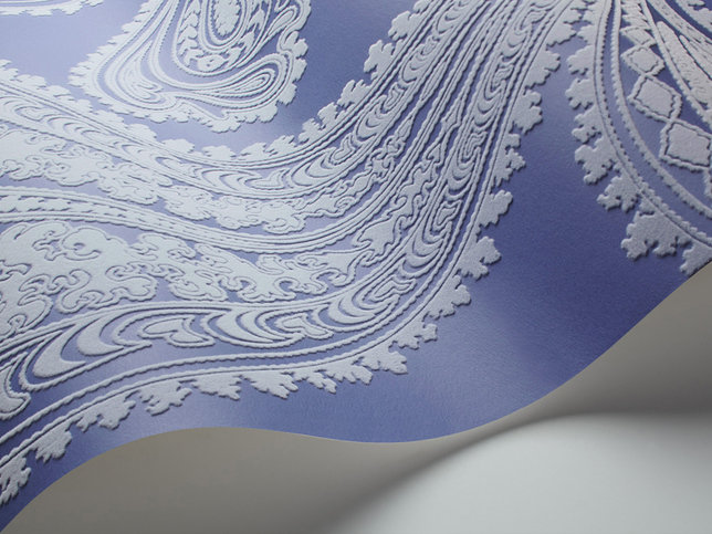 Rajapur Flock Wallcovering by Cole & Son 