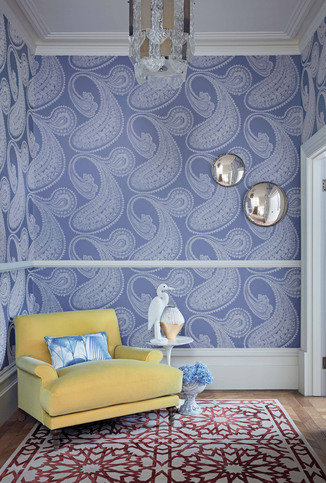 Rajapur Flock Wallcovering by Cole & Son 