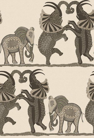 Safari Dance Stone Wallcovering by Cole & Son 