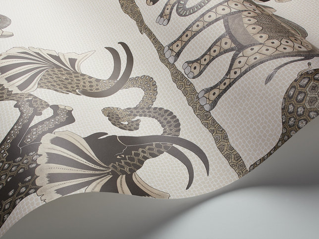 Safari Dance Stone Wallcovering by Cole & Son 
