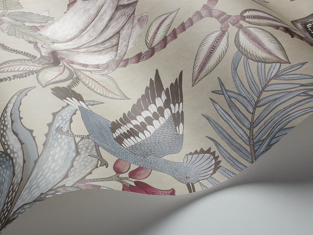 Savuti Stone Neutral Wallcovering by Cole & Son 