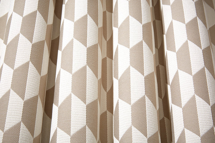 Tile Jacquard Fabric by Cole & Son 