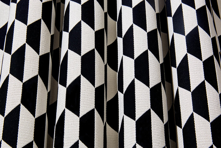 Tile Jacquard Fabric by Cole & Son 