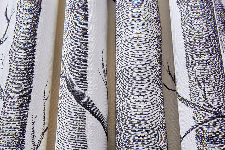 Woods Linen Union Fabric by Cole & Son 