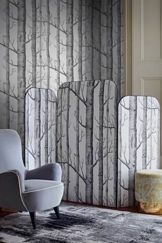 Woods Linen Union Fabric by Cole & Son 