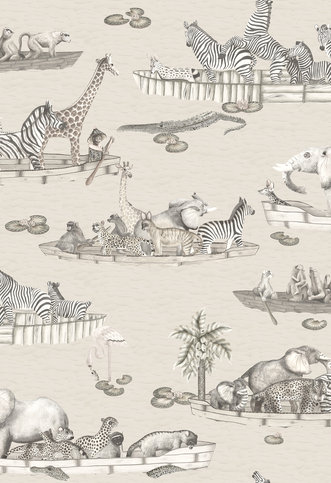 Zambezi Neutral Wallcovering by Cole & Son 